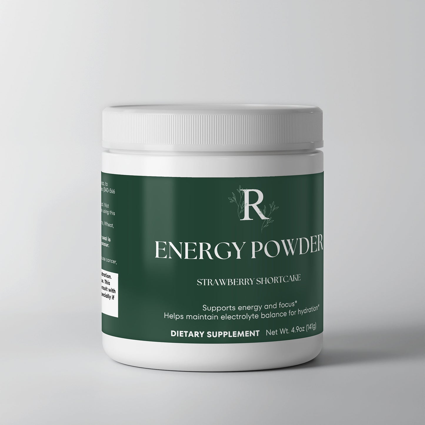 Energy Powder (Strawberry Shortcake)