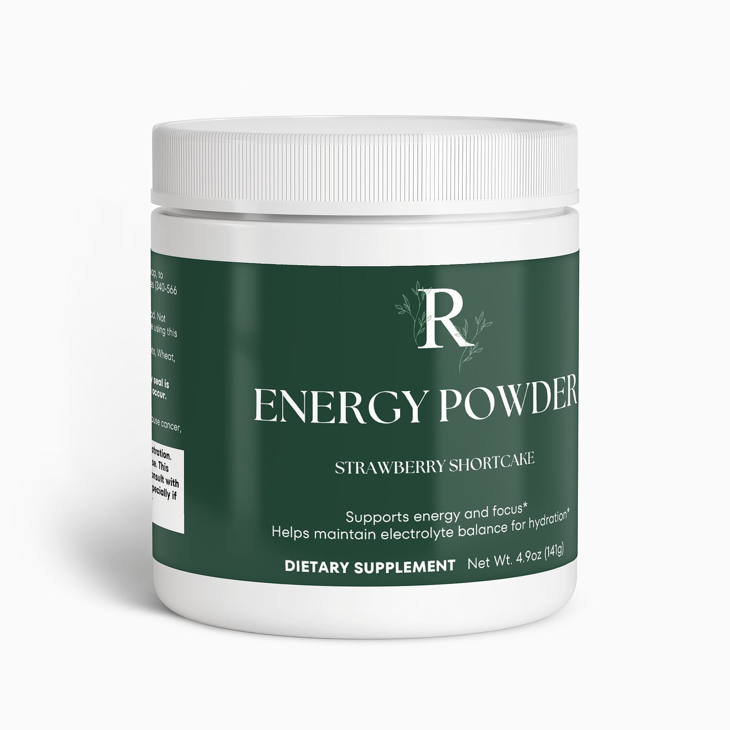 Energy Powder (Strawberry Shortcake)